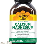 Country Life Target-Mins Calcium Magnesium With Vitamin D Complex For Total-Body Utilization And Osteoporosis Prevention