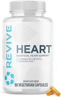 Revive Md Health Supplements 90 Veggie Capsules - Coq10 Supplement Supports Heart Muscle Function - Coenzyme Q10 200Mg Promotes Healthy Flow - Vegan-Friendly & Gluten-