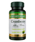 Nature'S Bounty Cranberry Fruit Softgels 4200Mg Plus Vitamin C 100 Count