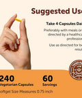Micro Ingredients Berberine With Ceylon Cinnamon 2000 Mg Per Serving 240 Vegetarian Capsules Berberine Supplement With Chromium Picolinate & Ceylon Cinnamon Non-Gmo