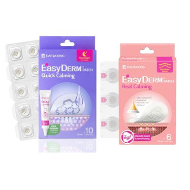 Dweasyderm Easyderm Quick Calming Magnesium Patches(10Ea) And Real Calming Micropoint Patches(6Ea)