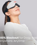 Manta Sleep Manta Slim Sleep Mask Ultra-Light Blackout Eye Mask With Adjustable Eye Cups Soft Strap For Comfortable Sleep Minimalist Design For Better Rest