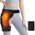 Carecomfi Cordless Heated Massage With 5000Mah Power Bank For Hip/Sciatica Pain Relief Hip Heating Pad Support Brace With Hot Physical Therapy Lower Back/Thigh/Buttock Best For Family