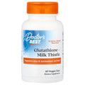 Doctor'S Best Glutathione Milk Thistle Supplement - Supports Liver Health & Antioxidant Activity For Women & Men Comprehensive Formula Non-Gmo Gluten Free Soy Free Vegan 60 Veg Caps