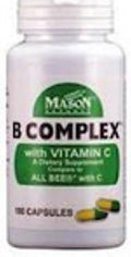 Mason Natural B Complex With Vitamin C 100 Ea