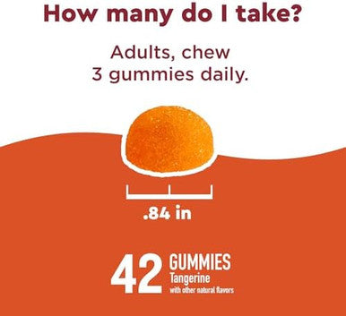 Nature Made Wellblends Immunemax Gummies, Vitamin C 1000Mg + Zinc, Selenium, & Vitamin D3 5000 Iu, Immune Support Supplement, 42 Gummies