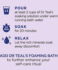 Dr Teal'S Pure Epsom Magnesium Salt SoakSoothe & Sleep With Lavender3 Lb (Pack Of 4)