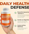 MacuHealth Liposomal Vitamin C 1000MG Per Serving High Bioavailablity Vitamin with FatSoluble Antioxidants and Enhanced Absorption 3 Month Supply