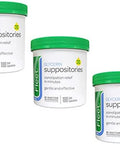 Fleet Glycerin Suppositories Adult Laxative 100 Count (Value Pack Of 3)