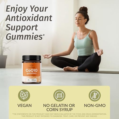 Herbamama Korean Red Ginseng And Coq10 Kit - Bundle Of Panax Ginseng Gummies & Coenzyme Q10 Gummies - Vegan Non-Gmo Gelatin- - 2 Pack