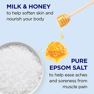 Dr Teal'S Epsom Salt Magnesium SoakSoften & Nourish With Milk And Honey3 Lbs