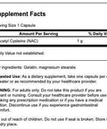 Swanson NAC N-Acetyl Cysteine - Antioxidant Anti-Aging Respiratory Liver Support - Amino Acid Supplement 1000 mg 60 Capsules