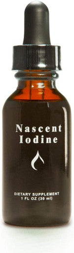 Enviromedica Nascent Iodine Liquid Tincture Drops for Support and Detoxification of the Thyroid (1ounce)