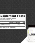 Nutrabio L-Leucine Supplement - Optimal Amino Acid For Muscle Growth & Recovery - Naturally Fermented Free Form Leucine Amino Acids Supplement- Vegan Non-Gmo Gluten Free - 400Mg 180 Capsules