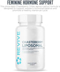 Revive Md Chasteberry Supplement For Women - Chaste-Berry Liposomal (Vitex Agnus-Castus) - Supports Women'S Health Hormone Balance & Fertility - 30 Tablets