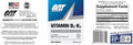 Gat Sport Vitamin D3 K2 5000 Iu (125 Mcg) Vitamin D 60 Day Supply Dietary Supplement 60 Veggie Caps