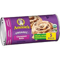 Annie's Organic Cinnamon Rolls with Icing, Refrigerated Dough, 5 Rolls, 17.5 oz