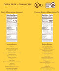 Simple Mills Almond Flour Snack Bars (Nutty Banana, Spiced Carrot Cake, Dark Chocolate Almond, Peanut Butter Chocolate Chip) - Gluten Free, Made with Organic Coconut Oil, Breakfast Bars, Healthy Snacks, 6 Ounce (Pack of 4)