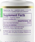 Paradise Herbs Organic Camu Camu Extract 400 Mg Rich In Vitamin C Pure & Potent Gluten Nongmo Vegan 60 Capsules