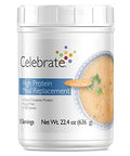 Celebrate Vitamins High Protein Meal Replacement Shake, 24 G Protein Powder, 6 G Of Fiber, For Post-Bariatric Surgery Patients, Chicken Soup, 15 Servings