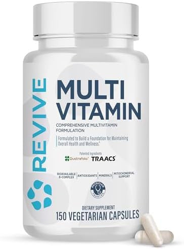 Revive Md Multi-Vitamin Supplement For Men & Women - Comprehensive Multivitamin Supports Energy Immunity & Overall Health With Essential Vitamins Nac Zinc Magnesium & More - 60 Capsules