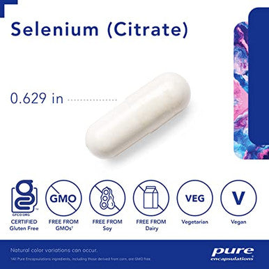 Pure Encapsulations Selenium citrate 200 mcg 60 vcaps