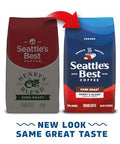 Seattle's Best Coffee Henry's Blend Dark Roast Ground Coffee, 12 Ounce (Pack of 1)