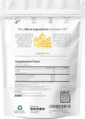 Micro Ingredients Flaxseed Oil 1400Mg 300 Liquid Softgels Flaxseed Oil Supplement With Omega 3 6 & 9 Fatty Acids Dha & Alpha Linolenic Acid (Ala) Fish Free Omega Source Non-Gmo