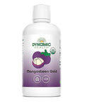 Dynamic Health Mangosteen Gold Organic Mangosteen 100% Juice No Additives Antioxidant Vegan Gluten Nongmo 32 Fl Oz