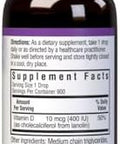Bluebonnet Liquid Vitamin D3 Drops 400 Iu Citrus 1 Fl Oz