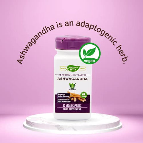 Nature'S Way - Ashwagandha 60 Veggie Caps