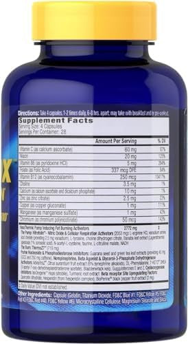 Mhp Anadrox Pump & Burn Nitric Oxide Fat Burning Inferno 112 Capsules