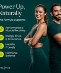Etta Vita Potent Longjack - Tongkat Ali & Fadogia Agrestis Supplement For Men & Womens Energy T Support Lean Muscle Growth & Recovery Hormonal Balance Pre-Workout With Vegan Nac Liver Detox & Cleanse