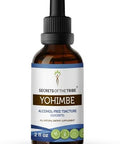 Secrets of the Tribe Yohimbe Tincture Alcohol-Free Extract, High-Potency Herbal Drops, Tincture Made from Wildcrafted Yohimbe (Pausinystalia yohimbe) Dried Bark 2 oz