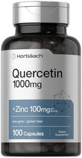 Horbaach Quercetin 100 Capsules 1000Mg