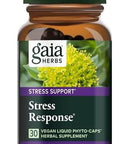 Gaia Herbs Stress Response Supplements Supports Relaxation With Rhodiola Holy Basil Ashwagandha & More 30 Vegan Liquid Phytocapsules (15 Servings)
