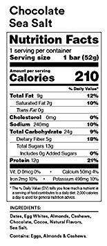 RXBAR Protein Bar, Variety Pack, 5 Flavors (6 Boxes, 24 Bars)