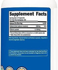 Nutricost Calcium Lactate 2100Mg 180 Capsules Vegan Nongmo And Gluten 60 Servings