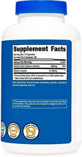 Nutricost Calcium Lactate 2100Mg 180 Capsules Vegan Nongmo And Gluten 60 Servings