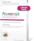 Promensil Perimenopause Supplements For Women Red Clover Isoflavones Vitamins Helps Support Hot Flashes Night Sweats Restlessness Contains Biotin & Vitamin D 30 Tablet Count Pack Of 1