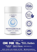 Lunakai Pro Usa Made Methylene Blue Gummies 20Mg With Coq10 & Vitamin C Usp & Pharmaceutical Grade Daily Nootropic For Brain Focus Cognitive Support & Energy Non-Gmo 60Ct