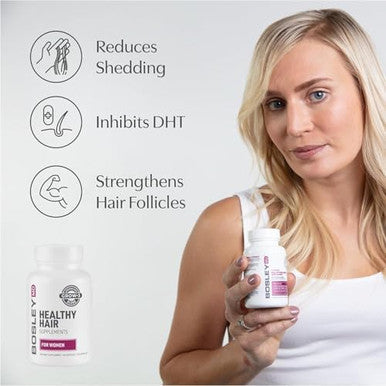 BosleyMD Womens Healthy Hair Growth Supplements for Thicker Fuller Hair