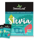 SweetLeaf Stevia Powder Packets Zero Calorie Sweetener with Stevia Leaf Extract No Artificial Sweetener Additive Sugar Free Keto Friendly Non GMO Gluten Free 35 Packets (Pack of 1)