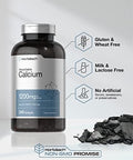 Horbaach Calcium 1200 mg with Vitamin D3 240 Softgels 5000 IU Vitamin D3 Absorbable Calcium Supplement for Women and Men NonGMO Gluten Free
