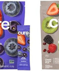 Cure Hydration Plantbased Electrolyte Drink Mix Energy & Dehydration Bundle No Sugar Coconut Water 100Mg Caffeine Nongmo Vegan 14Pack Acai Berry & 8Pack Classic Variety