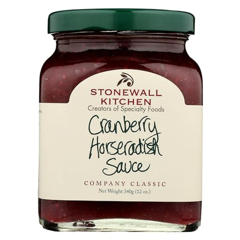 Stonewall Kitchen Cranberry Horseradish Sauce, 12 Ounces