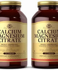 Solgar Calcium Magnesium Citrate 250 Tablets (Pack Of 2) Supports Healthy Bones and Teeth Musculoskeletal and Nervous System Support Highly Absorbable NonGmo And Vegan 100 Total Servings