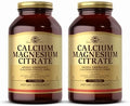 Solgar Calcium Magnesium Citrate 250 Tablets (Pack Of 2) Supports Healthy Bones and Teeth Musculoskeletal and Nervous System Support Highly Absorbable NonGmo And Vegan 100 Total Servings