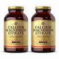 Solgar Calcium Magnesium Citrate 250 Tablets (Pack Of 2) - Supports Healthy Bones & Teeth - Musculoskeletal & Nervous System Support - Highly Absorbable - Non-Gmo And Vegan 100 Total Servings