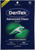 Diurex Max Water Pills 48 Count & Dentek 150 Count Advanced Clean Floss Picks Bundle